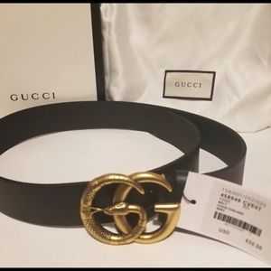 gucci belt snake design